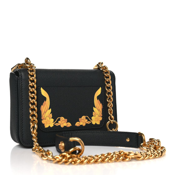 VERSACE(ヴェルサーチ) Barocco Cross Body Bag(SALE!国内発送) VERSACE Nylon Baroque Print Small Crossbody Bag Black 838522