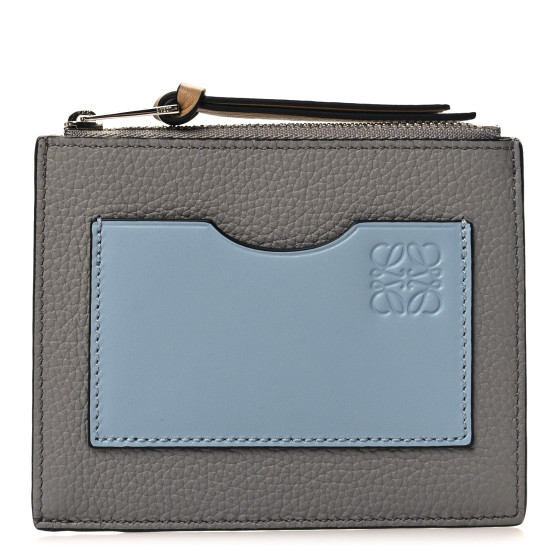 LOEWE Soft Grained Calfskin Large Square Coin Cardholder