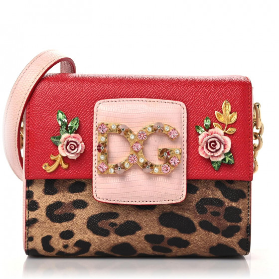 ハンドバッグ DOLCE & GABBANA CALFSKIN MINI BAG IN DAUPHINE PRINT Dolce & Gabbana Dauphine-Print Mini Bag | Sendegaro US