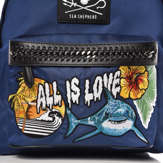 STELLA MCCARTNEY Eco Nylon X Parley Falabella Go Backpack