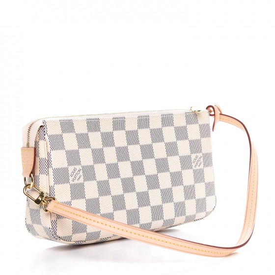 LOUIS VUITTON Damier Azur Pochette Accessories NM 298886