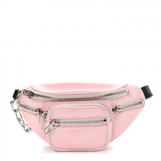 ALEXANDER WANG Lambskin Mini Attica Belt Bag Light Pink