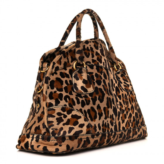 【関税＆送料込み】Prada Pointed Leopard Cavallino Boots Prada Leopard Print Calf Hair Cavallino?Crossbody Bag