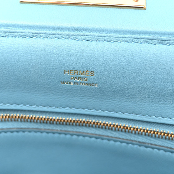HERMES Evercolor Swift 24/24 21 New Blue Jean 1419817