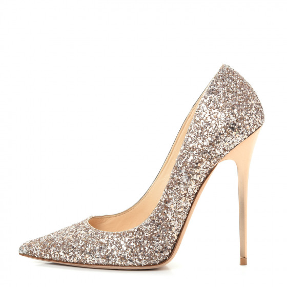 romy 100 glitter pumps