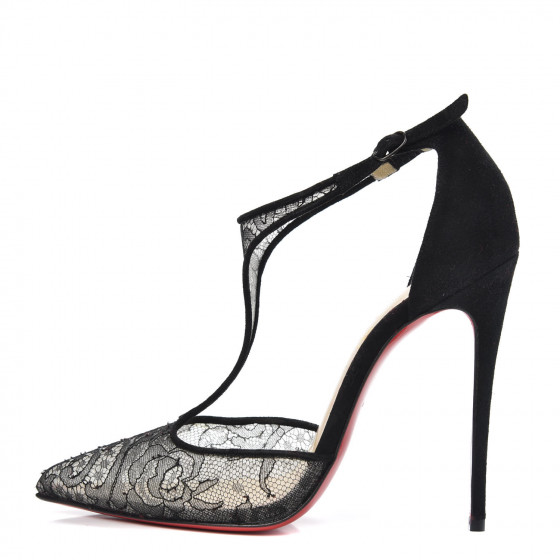 Christian Louboutin 黒ハイヒール 36.5 極美品】クリスチャンルブタン ハイヒール 36.5 黒 VERY GUNI