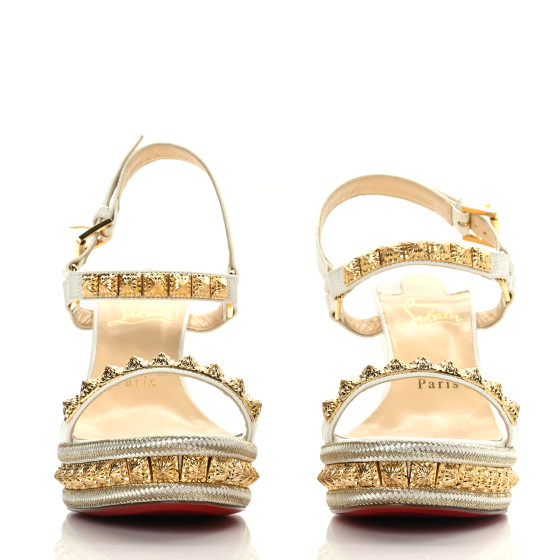 CHRISTIAN LOUBOUTIN Calfskin Zarli Pyraclou 110 Platform CHRISTIAN LOUBOUTIN Calfskin Zarli Pyraclou 110 Platform