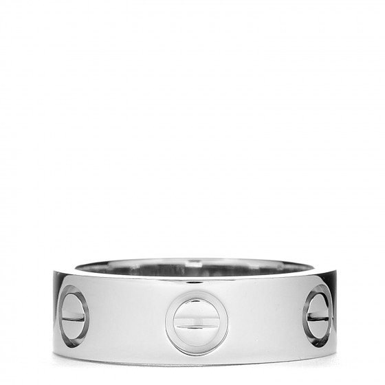 Cartier LOVE RING プラチナ 21.5号 Cartier Love Ring Classic Model 18K White Gold Size 10.5