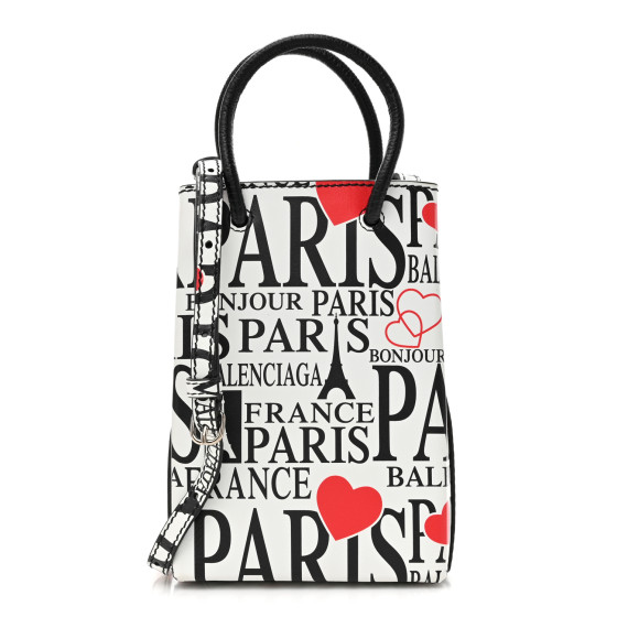 BALENCIAGA Shopping Phone Holder Bag