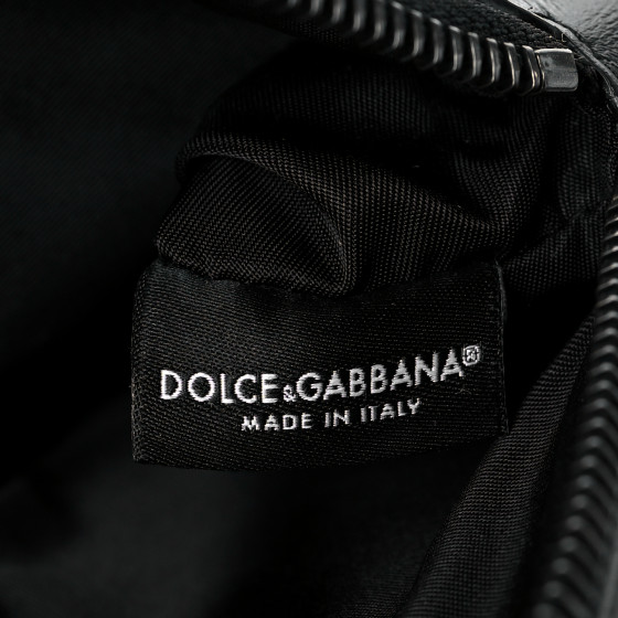 Dolce & Gabbana ロゴプレート PHONE BAG DOLCE GABBANA Patent Calfskin Maxi Logo Plate Phone Shoulder