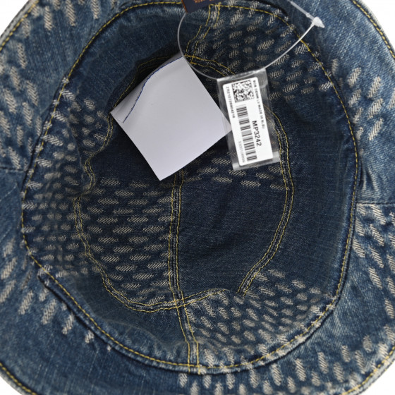 マル　LOUIS VUITTON NIGO ユニセックス　ハット　デニム LOUIS VUITTON x NIGO Monogram Denim LV Made Bucket Hat M