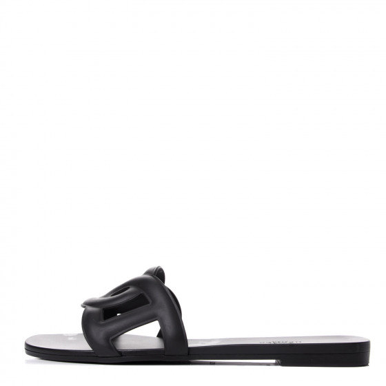 【HERMES】Aloha アロハサンダル BLACK HERMES エルメス Aloha アロハ サンダル レディース ブラック