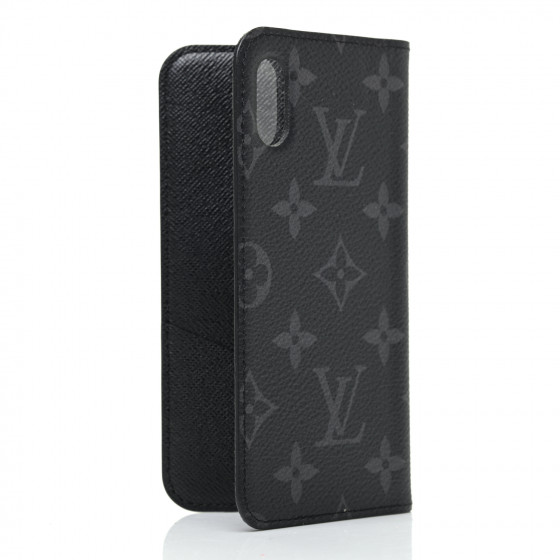 ルイヴィトン　iPhoneⅩ FOLIO EPI Louis Vuitton Black Epi iPhone X/XS Folio Case - Luxury