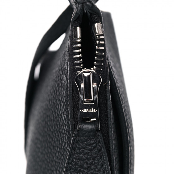 HERMES Togo Ultrapla 24 Bag Black 860024 | FASHIONPHILE