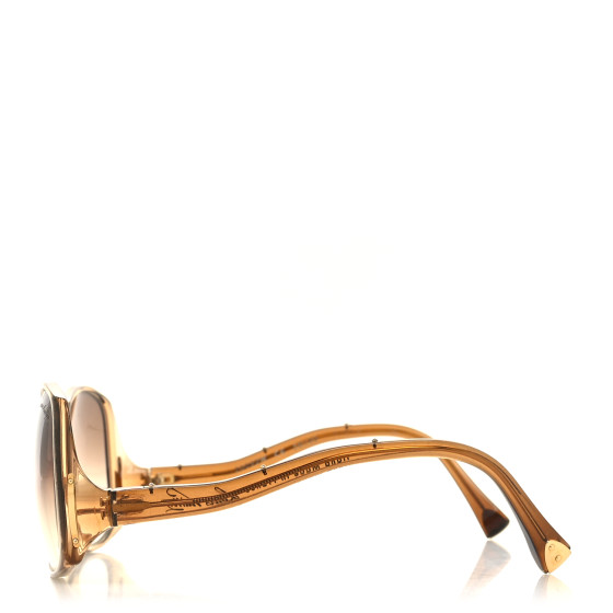 LOUIS VUITTON Gina Sunglasses Z0052W Light Glitter Honey