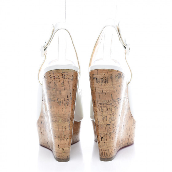 ルブタン Une Plume slingback 140 ウエッジ　サンダル Christian Louboutin - ルブタン Une Plume slingback 140