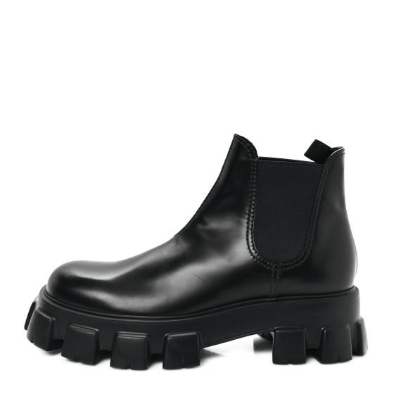 PRADA モノリス Prada モノリス ブーツ | ブラック | FARFETCH JP