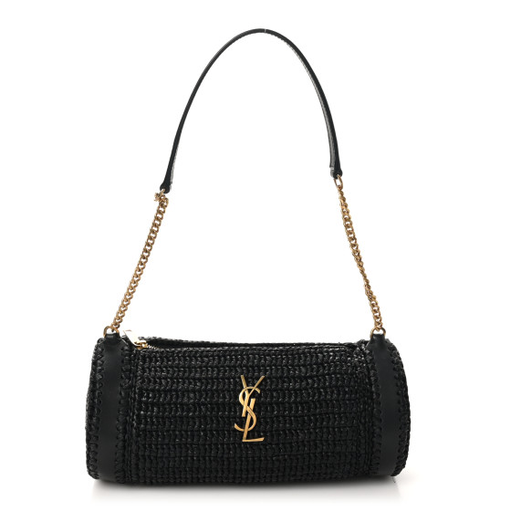 ショルダーバッグ・ポシェット Saint Laurent Borsa Cilindrica Piccola Cassandre In Rafia SAINT LAURENT | CASSANDRE SMALL CYLINDER RAFFIA BAG