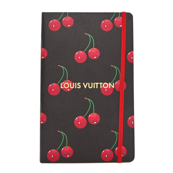 LOUIS VUITTON LV X TM Monogram Cerises Jane Notebook MM