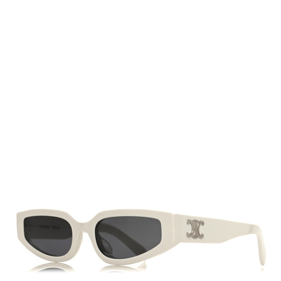 CELINE Acetate Sunglasses CL40269U White