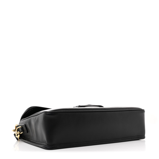 MIU MIU Fine Calf Penny Shoulder Bag Black 1673674