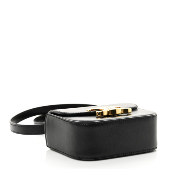 【CELINE 】 Mini Triomphe in shiny calfskin undefined Mini Triomphe in shiny calfskin | CELINE | 24S