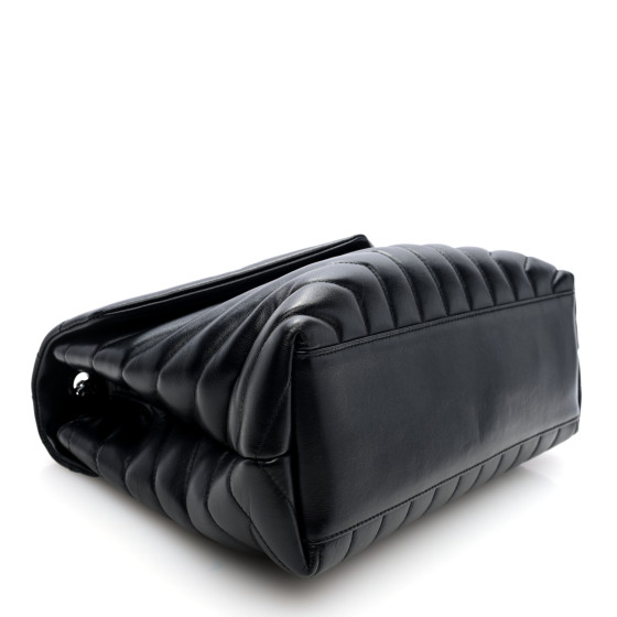 Saint Laurent正規品/送料関税込み Medium satchel bag SAINT LAURENT Calfskin Y Quilted Monogram Medium Loulou