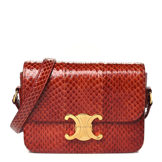 CELINE Watersnake Teen Triomphe Ruby