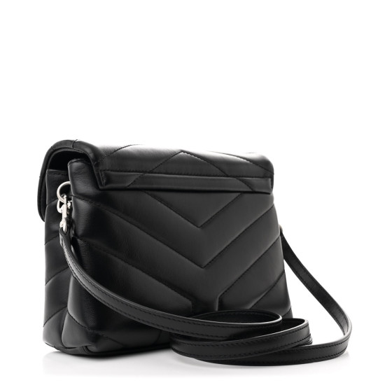 SAINT LAURENT Calfskin Y Quilted Monogram Toy Loulou