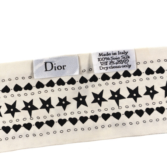 CHRISTIAN DIOR Silk High Priestess Tarot Mitzah Scarf Off