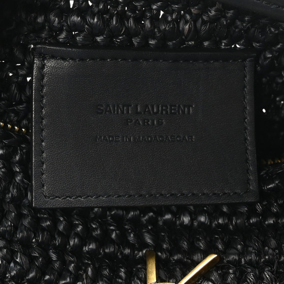 ショルダーバッグ・ポシェット Saint Laurent Borsa Cilindrica Piccola Cassandre In Rafia SAINT LAURENT | CASSANDRE SMALL CYLINDER RAFFIA BAG