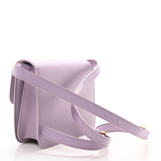CELINE セリーヌ★teen box★ティーンボックス【ランク：A】 CELINE Box Calfskin Teen Classic Box Flap Bag Lilas 1676584