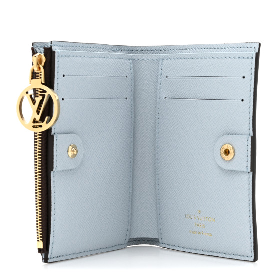 LOUIS VUITTON Z.WALLET H M ECL1 ブルー LOUIS VUITTON Monogram Lisa Wallet Olympe Blue 1676028