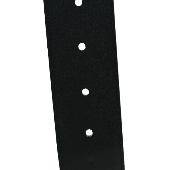 GUCCI Guccissima Signature 40mm Belt 100 40 Black 1671519