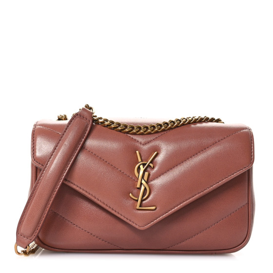 ショルダーバッグ・ポシェット SAINT LAURENT Loulou Mini leather shoulder bag with Chevron LOULOU MINI in lambskin | Saint Laurent | YSL US