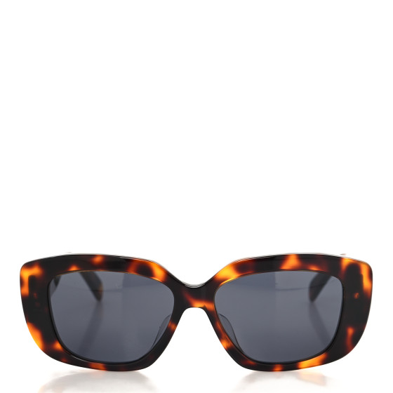CELINE Acetate Sunglasses CL 40216U Blonde Havana