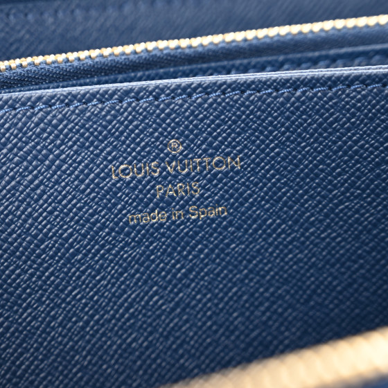 【Louis Vuitton】Zippy Wallet 長財布 Denim MonogramBlueDenim LOUIS VUITTON Monogram Denim Zippy Wallet NM Blue 1589672