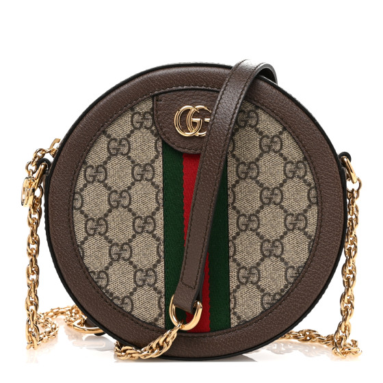 EMPORIOARMANI超美品GUCCIJIMMYCHOOLOUBOUTIN Ophidia mini bag in beige and ebony Supreme | GUCCI® US