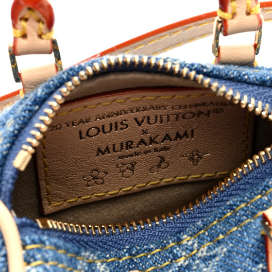 LOUIS VUITTON LV X TM Monogram Denim Cerises Micro Speedy