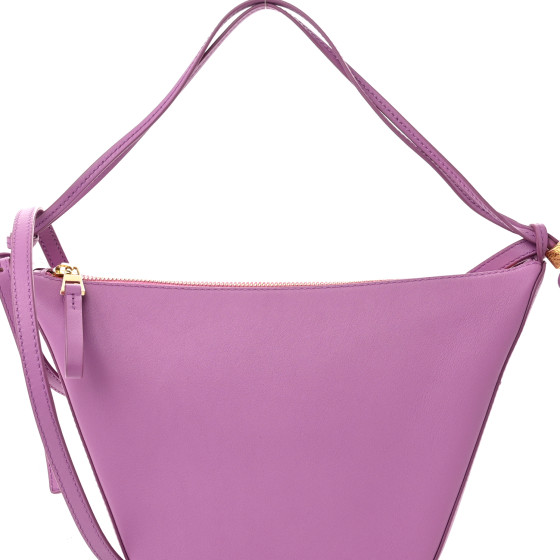 LOEWE Calfskin Mini Hammock Hobo Purple 1426258 | FASHIONPHILE