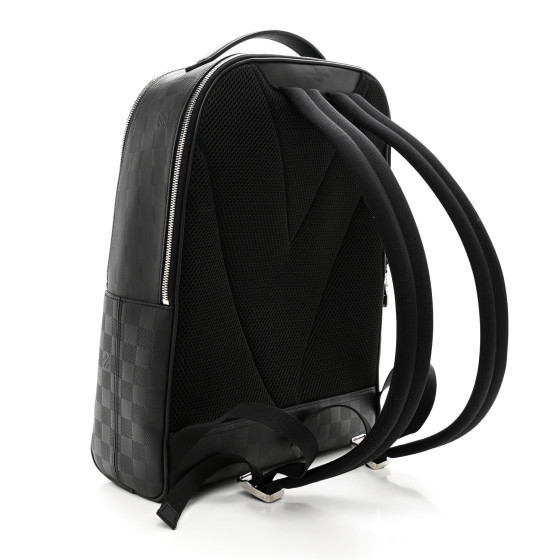 Louis Vuitton ブラックバックパック Louis Vuitton x fragment Zack Backpack Monogram Eclipse