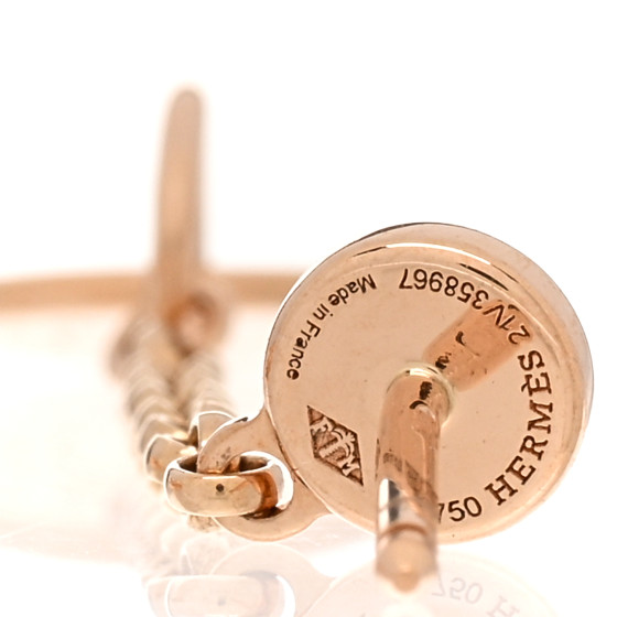 HERMES（エルメス）- Gambade（ガンバデ）ローズゴールド ダイヤ Gambade ring | Hermès Australia