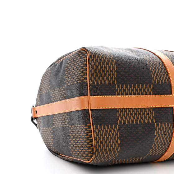 LOUIS VUITTON x Nigo Giant Damier Ebene Monogram Keepall