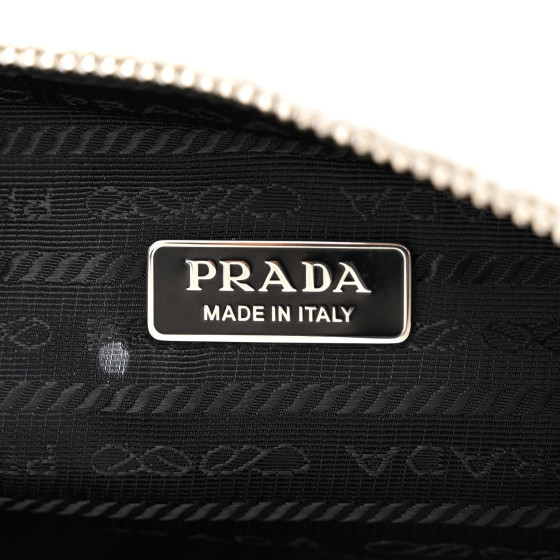 PRADA＊Triangle terrycloth shoulder bagショルダー＊送込 PRADA Terrycloth Triangle Shoulder Bag