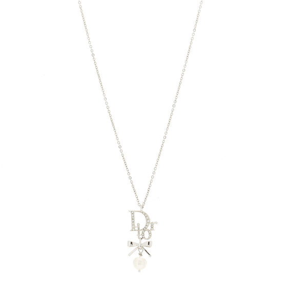 【Monday Edition】24SS PEARL BOW SILVER NECKLACE Pearl Bow Necklace – paeoni colors