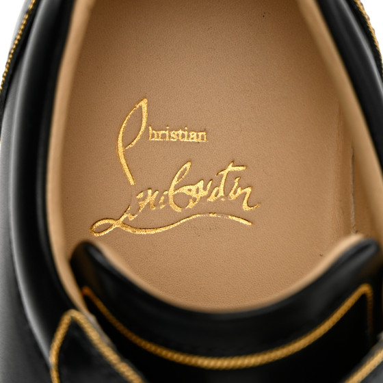 CHRISTIAN LOUBOUTIN Calfskin Spikes Womens Rush Flat