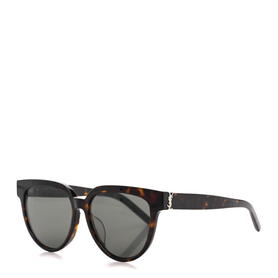 SAINT LAURENT サングラス ブラック/トータス SAINT LAURENT Acetate Sunglasses SLM28 Tortoise 1461341