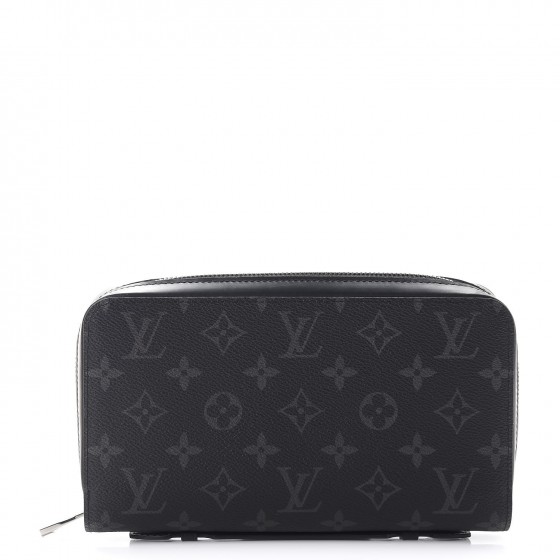 [Louis Vuitton]モノグラム・エクリプス LOUIS VUITTON Monogram Eclipse Zippy XL Wallet 263659