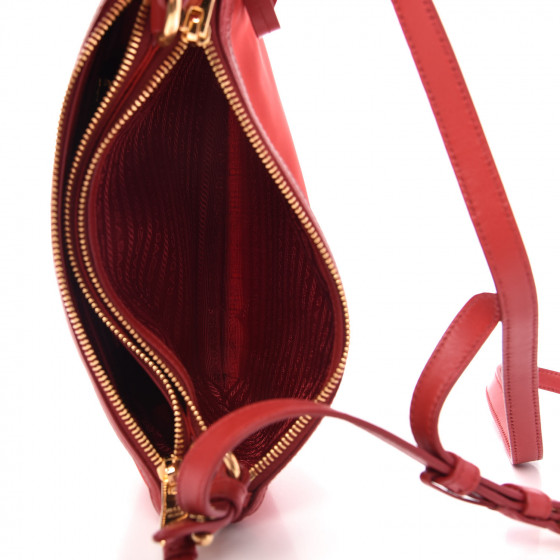 【USED】PRADA レッド クロスボディバッグ PRADA Shoulder Bag Nylon Red Women's Used – 【公式