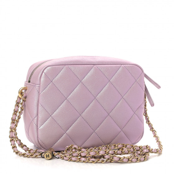 ショルダーバッグ・ポシェット × ヴィンテージ(中古) Chanel Caviar My Perfect Mini Camera Bag AS2857 CHANEL Iridescent Caviar Quilted Mini My Perfect Camera Case